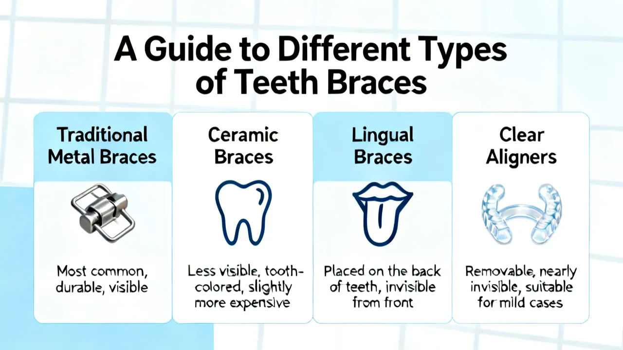 Types of Teeth Braces Explored