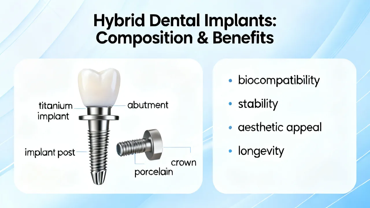 Advantages of Hybrid Implants in Dentistry