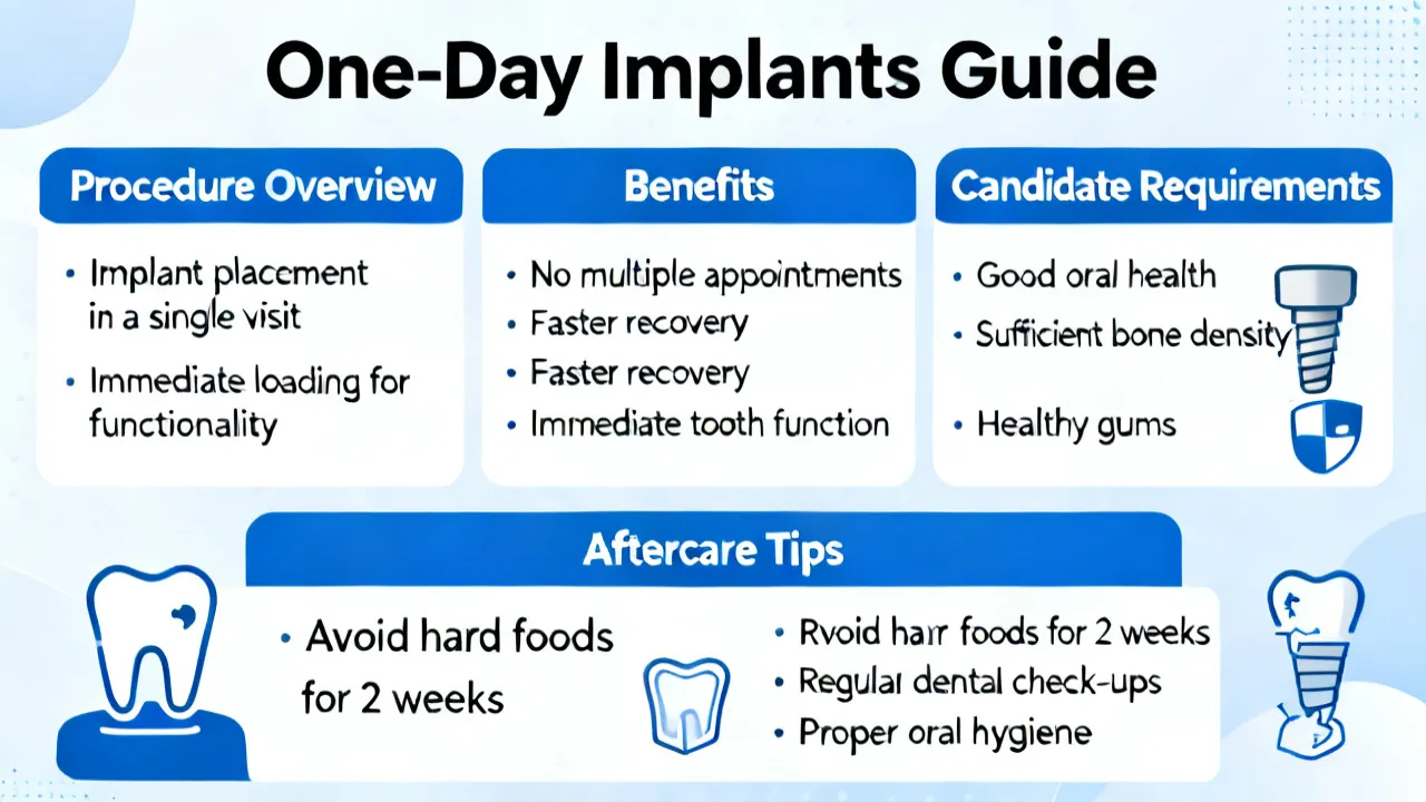 Comprehensive Guide to One-Day Implants