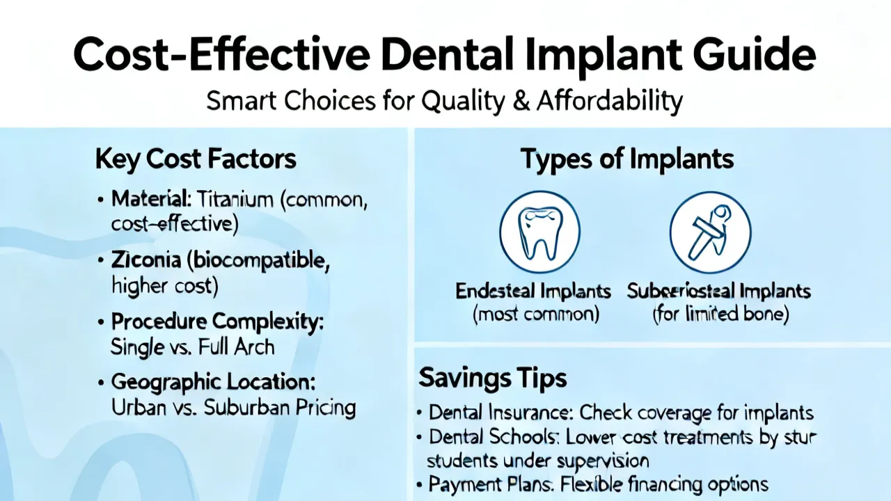 Navigating Affordable Dental Implants