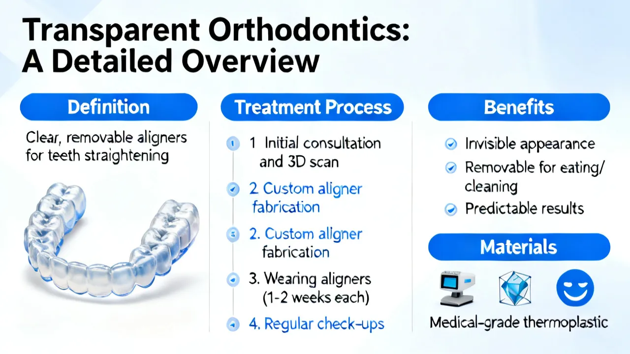 Advantages of Transparent Orthodontics