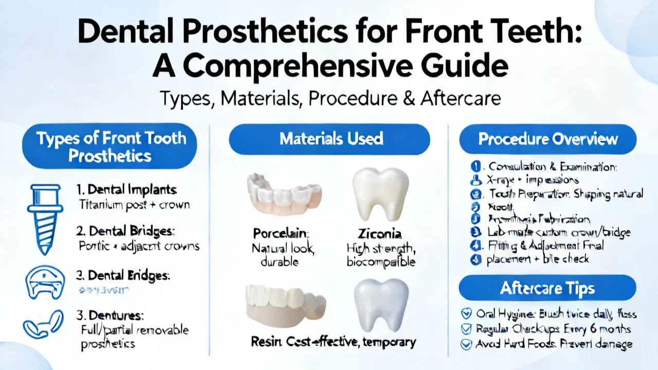 Front Teeth Prosthetics: An In-Depth Guide