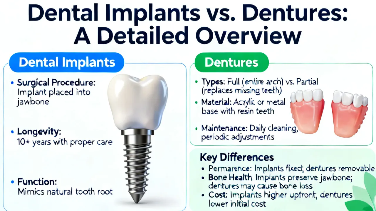 Understanding Dental Implants and Dentures