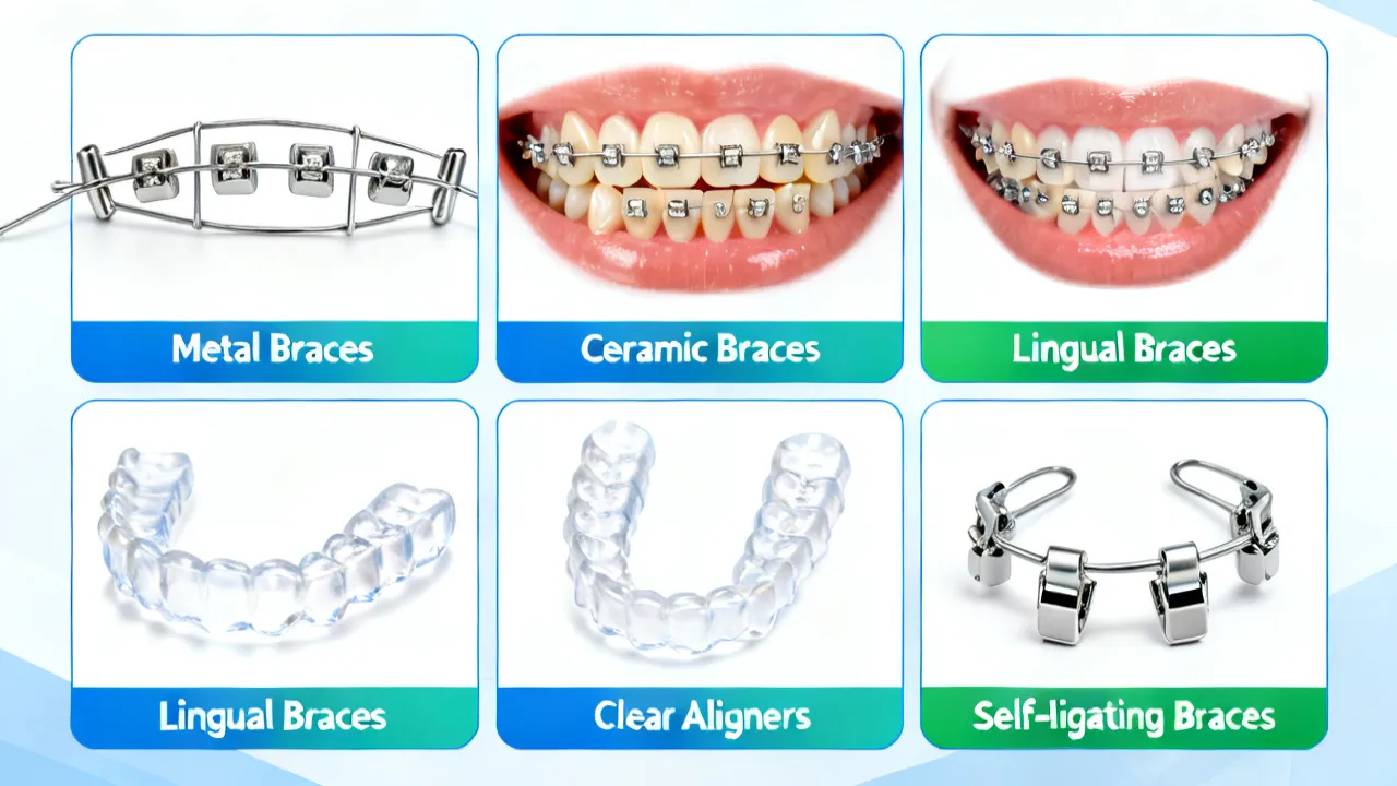 Comprehensive Guide to Types of Orthodontic Braces