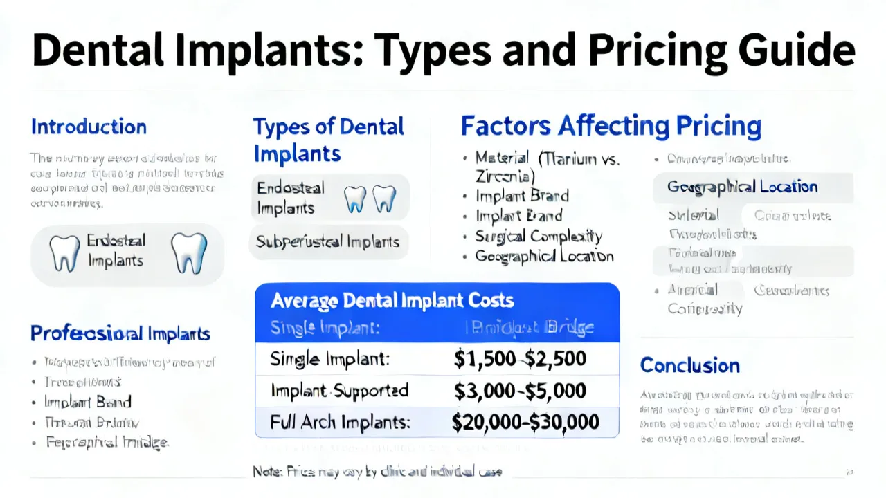 Comprehensive Guide to Implant Dentures Pricing