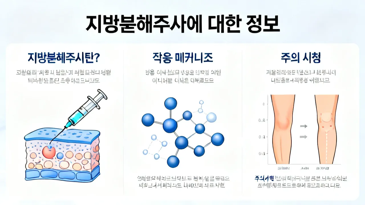 Understanding 지방분해주사