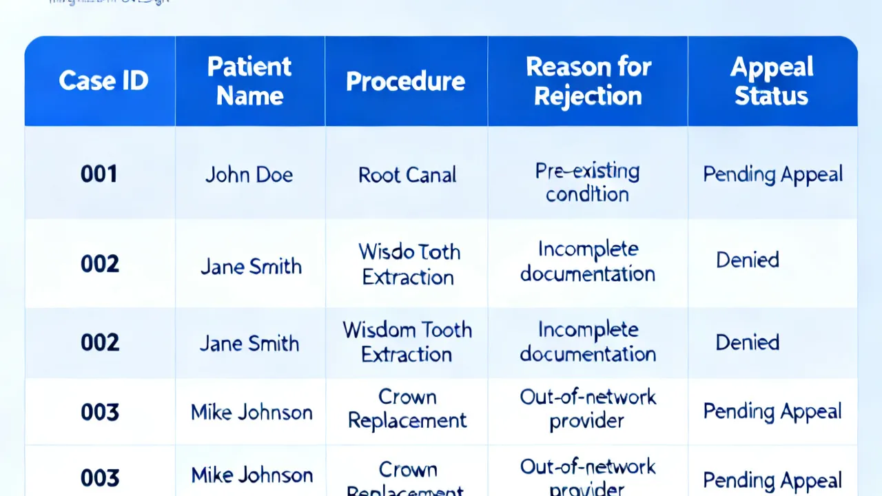 Understanding Dental Insurance Claim Denials