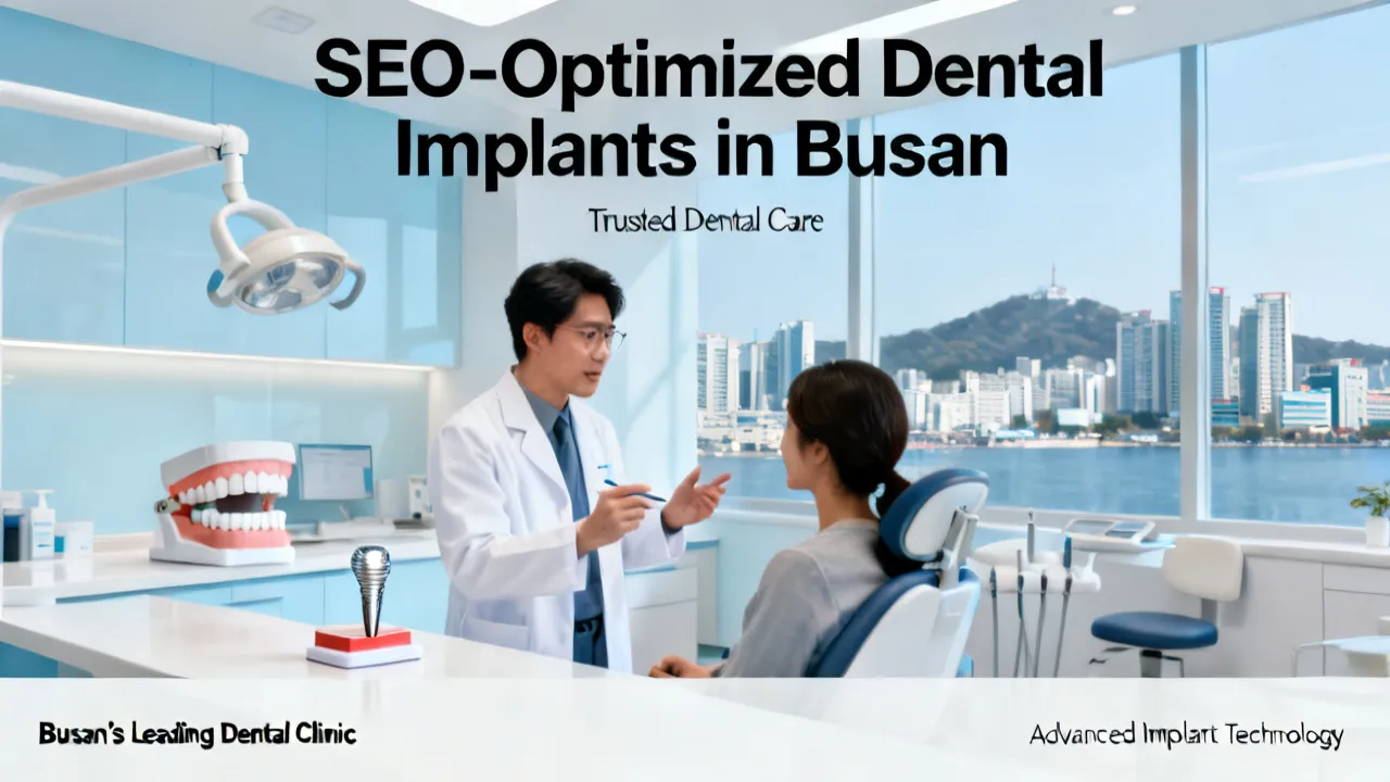Affordable Dental Implants in Busan