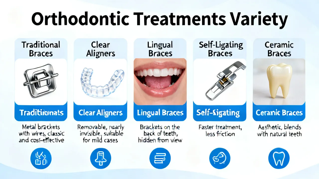 Different Types of Orthodontic Treatments