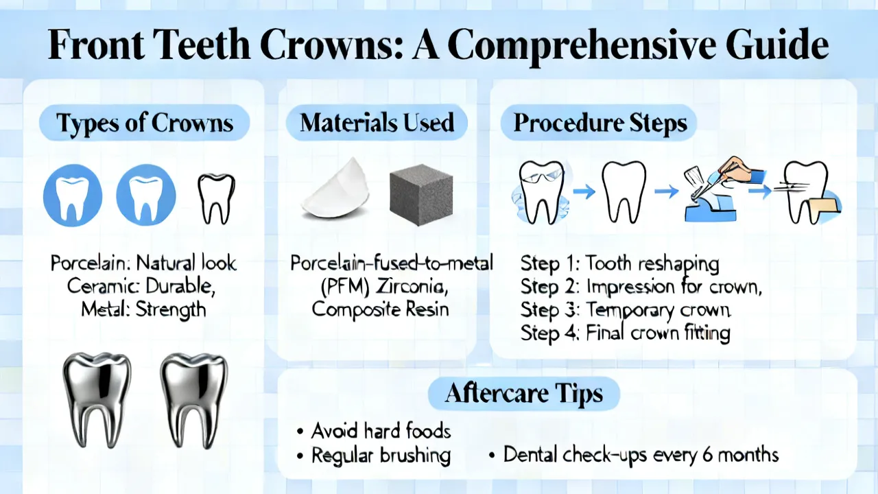 Comprehensive Guide to Front Teeth Crowns