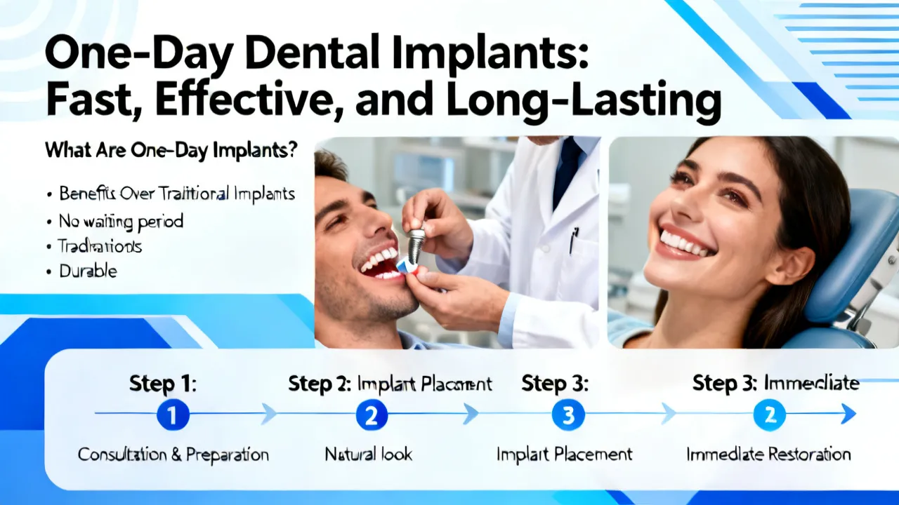 Understanding One-Day Dental Implants