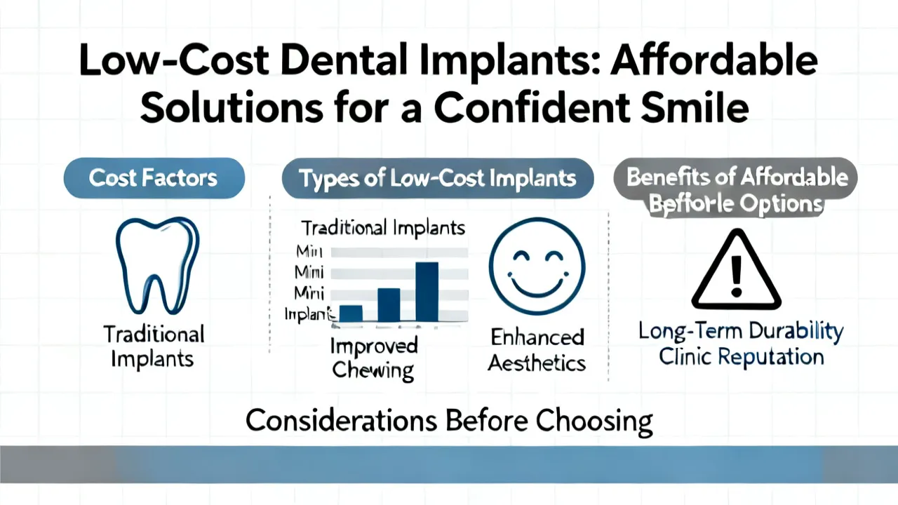 Low-Cost Dental Implants Analysis