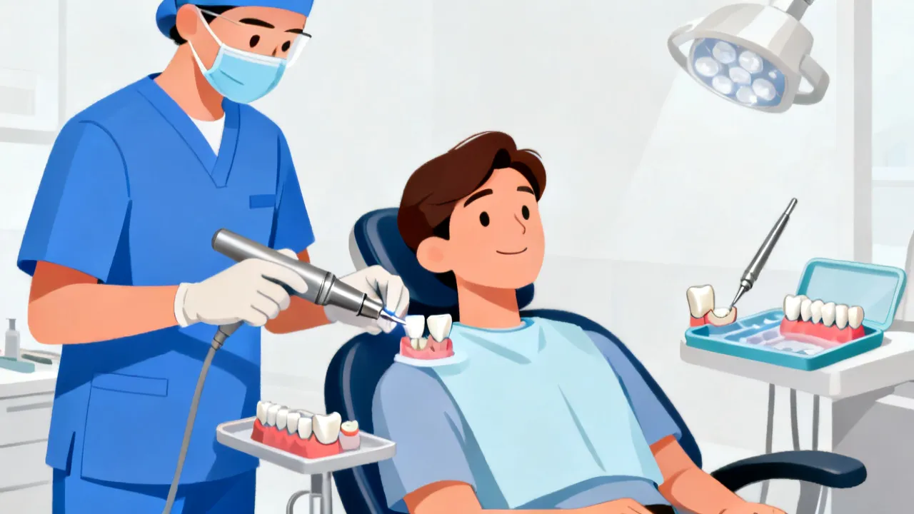 Understanding the Process of Getting a Front Tooth Crown