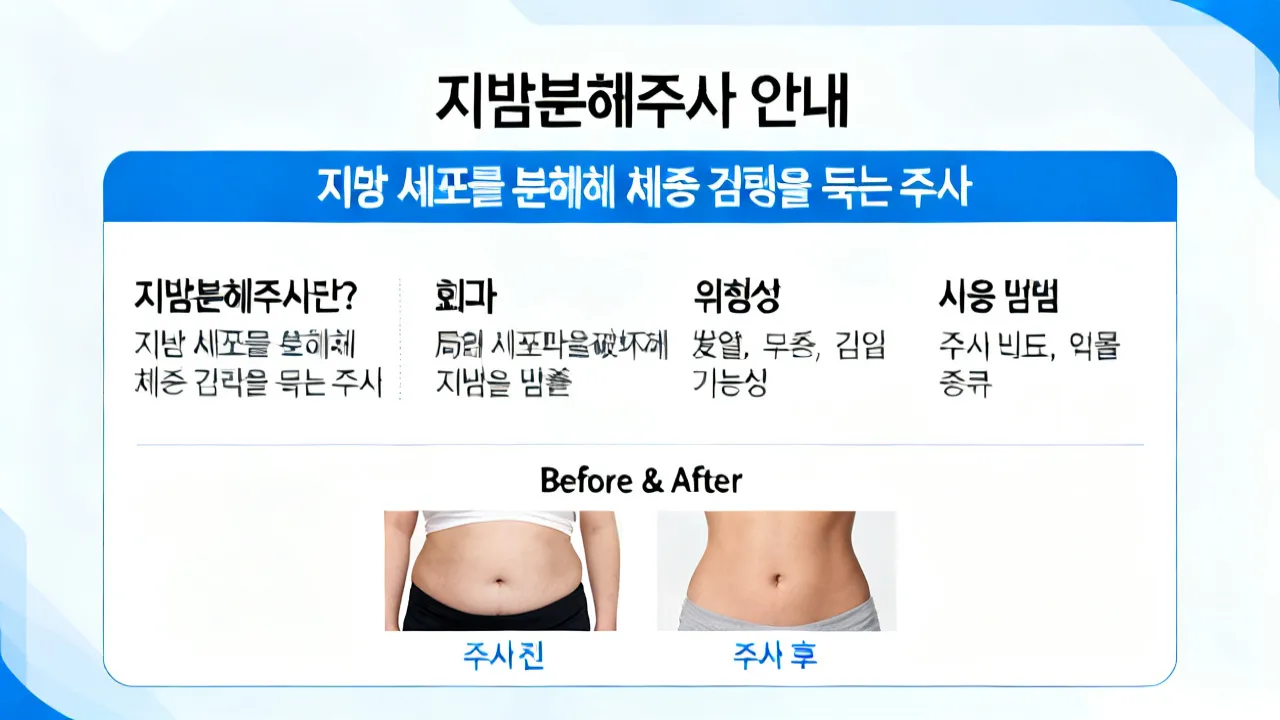 Understanding 지방분해주사 Treatment