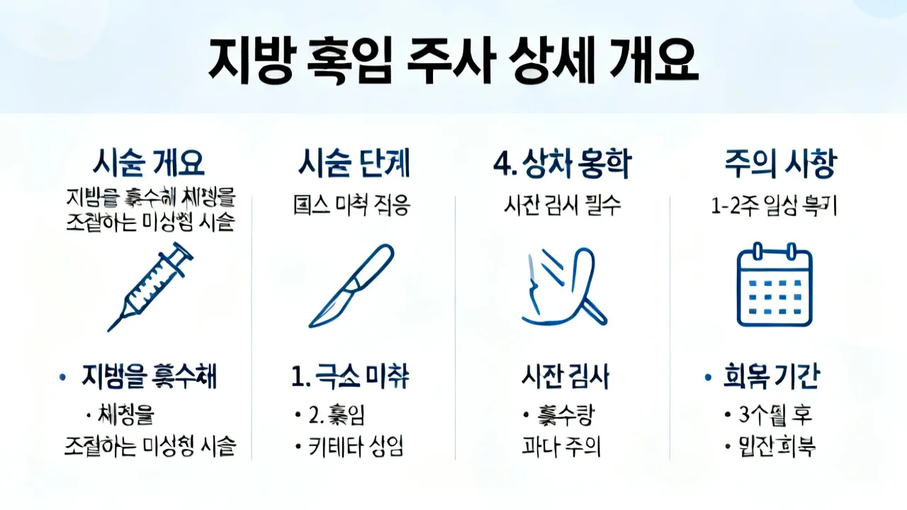 Understanding 지방 흡입 주사 Benefits