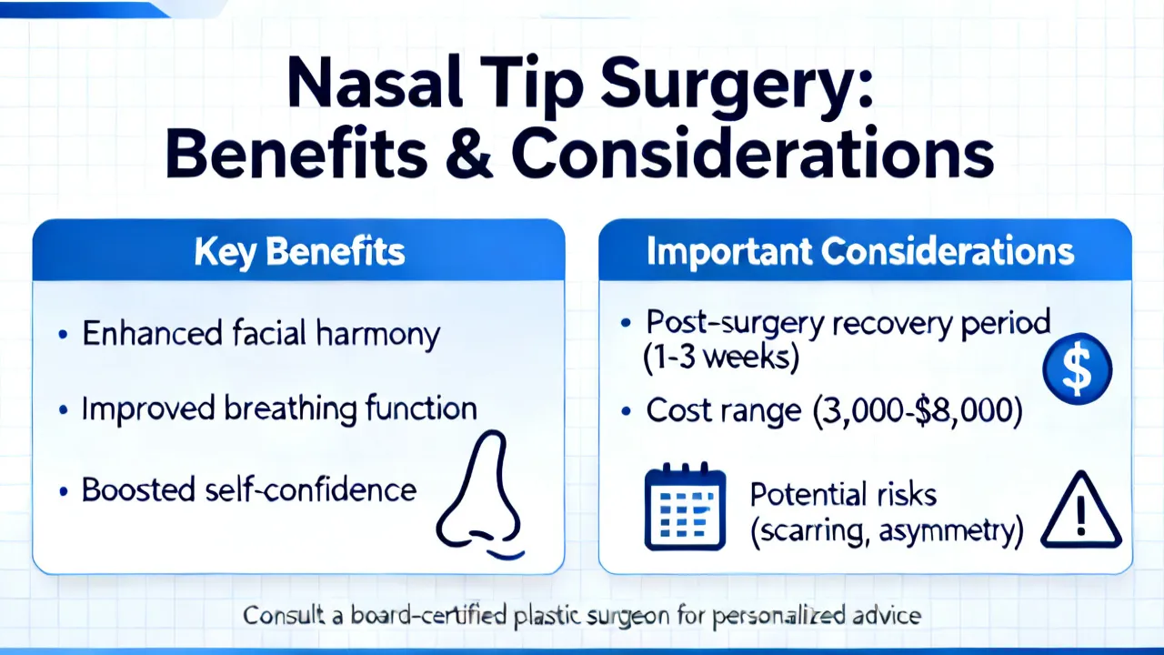 Understanding Nasal Tip Surgery Benefits
