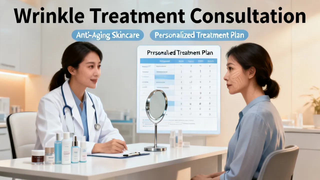 Understanding 팔자 주름 피부과 Treatments